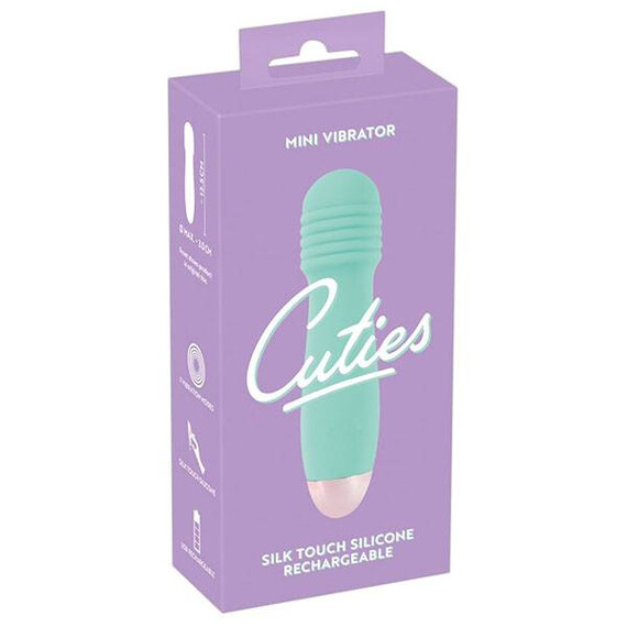 Мини вибратор Cuties Mini green  Вибро-стимулатори Мини вибратор Cuties Mini green  Вибро-стимулатори