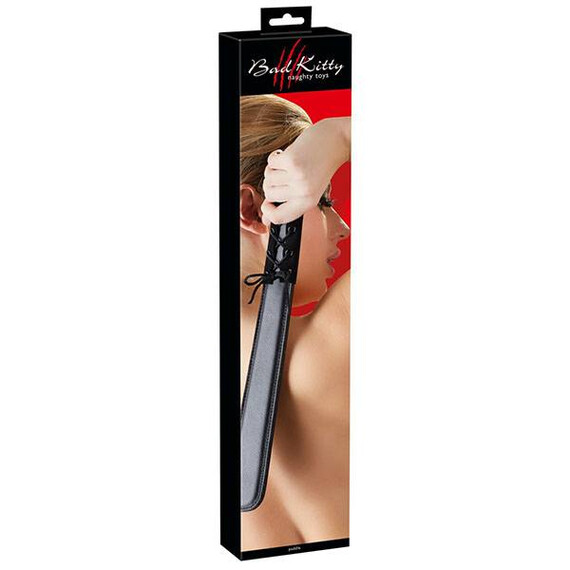 Кожена BDSM плескалка Bad Kitty  Камшици и бичове Кожена BDSM плескалка Bad Kitty  Камшици и бичове