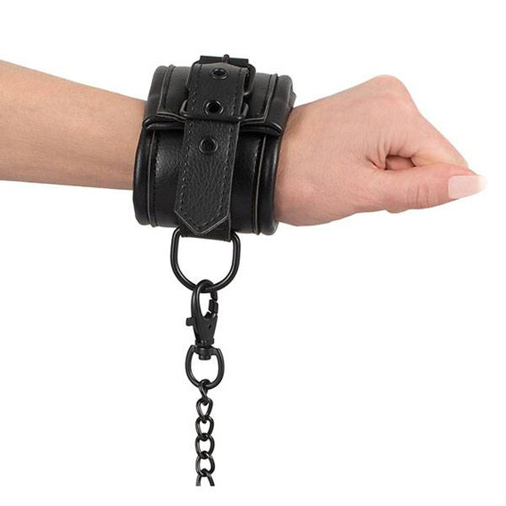 Кожени белезници Bad Kitty  Белезници