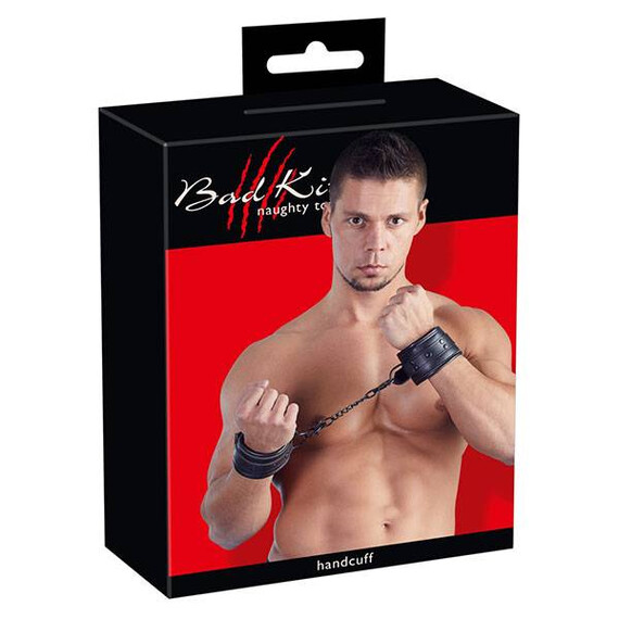 Кожени белезници Bad Kitty  Белезници