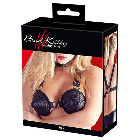 БДСМ сутиен с конуси Bad Kitty  БДСМ Бельо