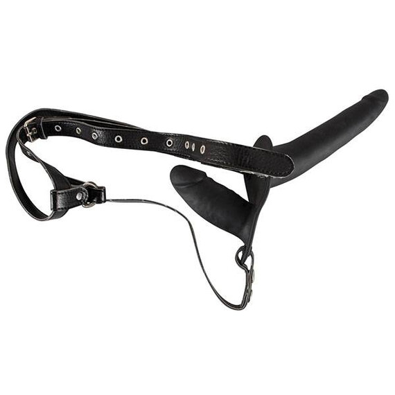 Двоен пенис колан страпон Double Strap On  Пенис колани страпон