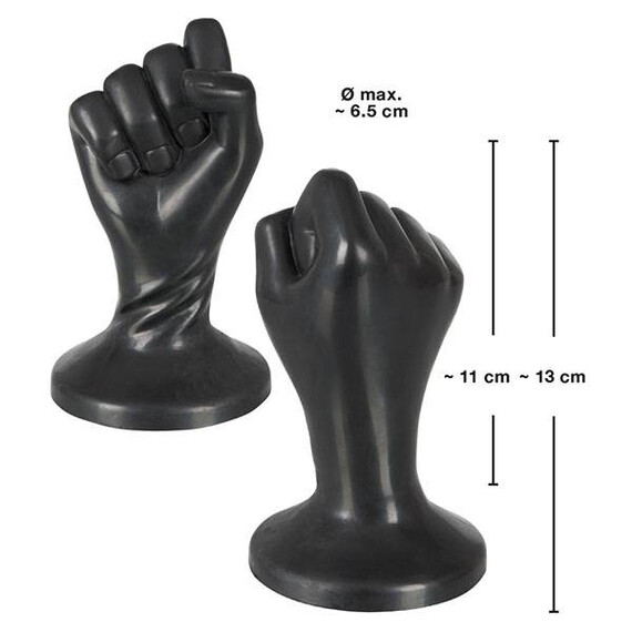 Анално дилдо Fist Plug Black  Анални разширители