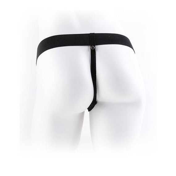 Вибриращ пенис колан с маска Fetish Fantasy 7" 19см  Пенис колани страпон