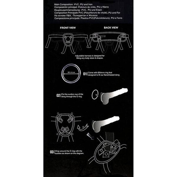Пенис страпон Invisible Hunter  Grosshandel