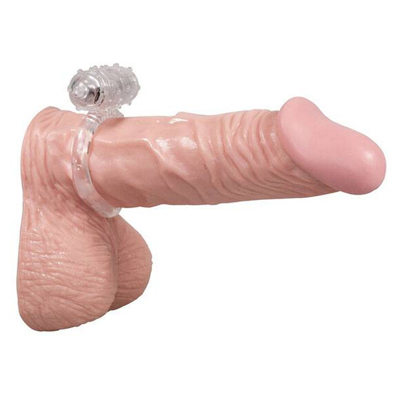 Вибро пенис ринг White  Пенис Пристегачи