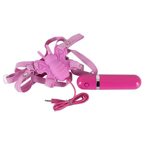 Вибростимулатор Butterfly Strap On  Пенис колани страпон