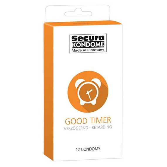 Презервативи Secura Good Timer 12бр  Презервативи