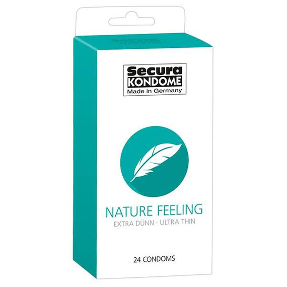 Презервативи Secura Nature Feeling 24бр  Презервативи