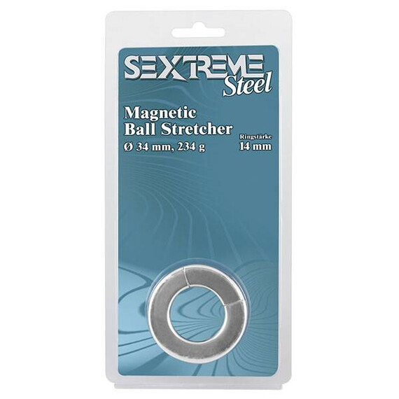 Пенис накрайник от стомана Magnetic ball stretcher 234гр  Пенис Пристегачи Пенис накрайник от стомана Magnetic ball stretcher 234гр  Пенис Пристегачи