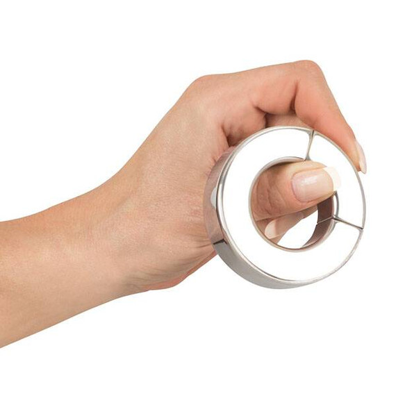 Пенис накрайник от стомана Magnetic ball stretcher 341гр  Пенис Пристегачи
