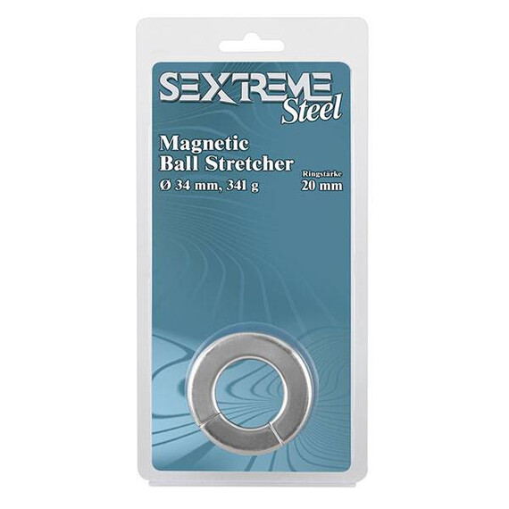 Пенис накрайник от стомана Magnetic ball stretcher 341гр  Пенис Пристегачи
