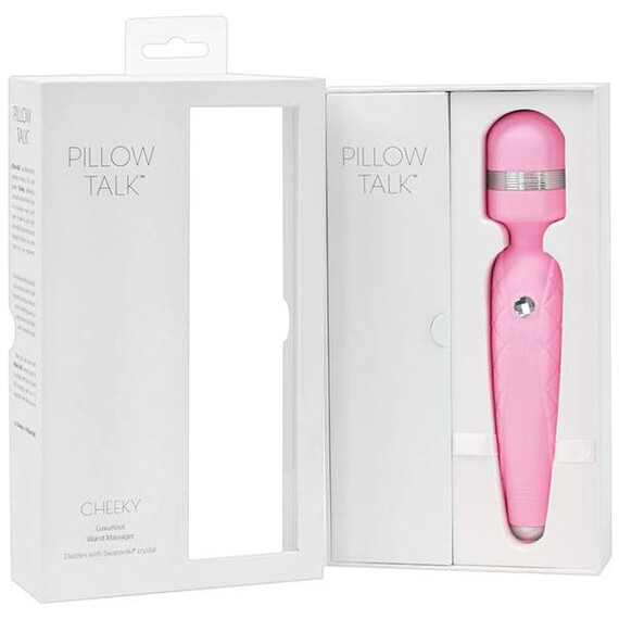Вибратор Wand Massager Pillow Talk Cheeky с камък Swarovski®  G-Spot вибратори Вибратор Wand Massager Pillow Talk Cheeky с камък Swarovski®  G-Spot вибратори