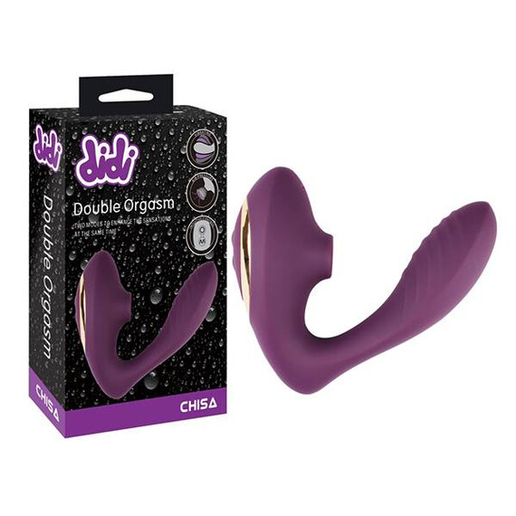 Двоен вибратор Double orgasm  Hi-Tech вибратори