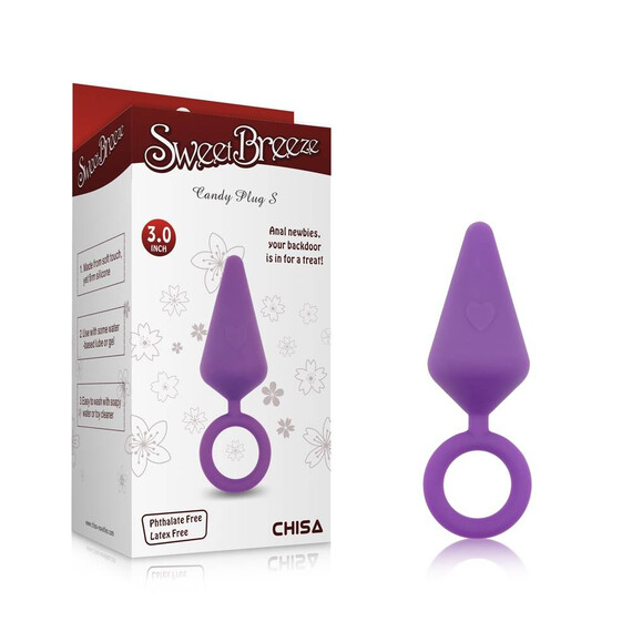 Анален разширител Candy Plug S-Purple  Анални разширители