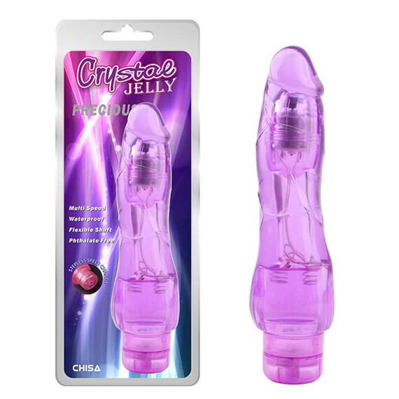 Вибратор Precious Purple  Реалистични вибратори