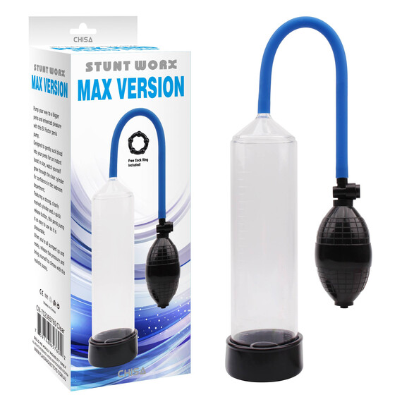 Пенис помпа MAX VERSION Clear  Пенис Уголемяване