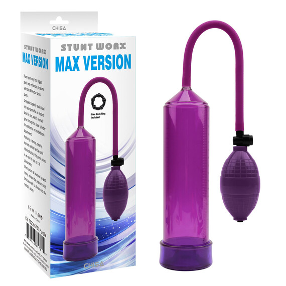 Пенис помпа MAX VERSION Purple  Пенис Уголемяване