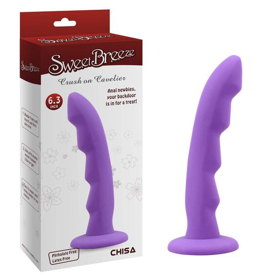 Анално дилдо Crush On Cavelier Purple  Анални разширители