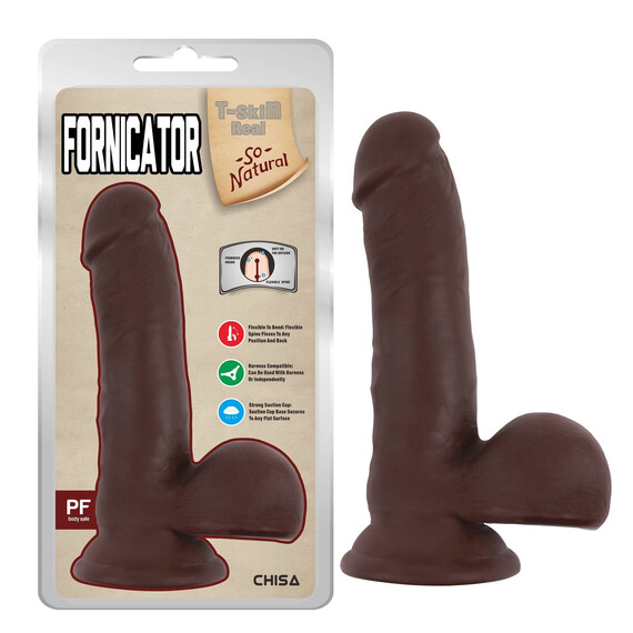 Дилдо Fornicator Brown  Класически дилда