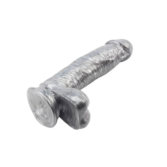 Реалистично дилдо с тестиси Heywood Jablome Silver 17.8cm  Класически дилда Реалистично дилдо с тестиси Heywood Jablome Silver 17.8cm  Класически дилда