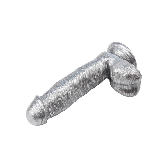 Реалистично дилдо с тестиси Heywood Jablome Silver 17.8cm  Класически дилда Реалистично дилдо с тестиси Heywood Jablome Silver 17.8cm  Класически дилда