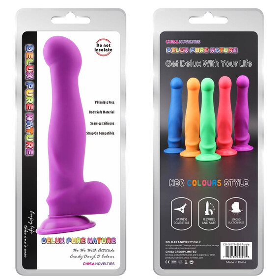 Дилдо Daryl.D Purple  Класически дилда Дилдо Daryl.D Purple  Класически дилда