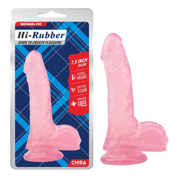 Розово 7.5 Inch Dildo Pink  Класически дилда