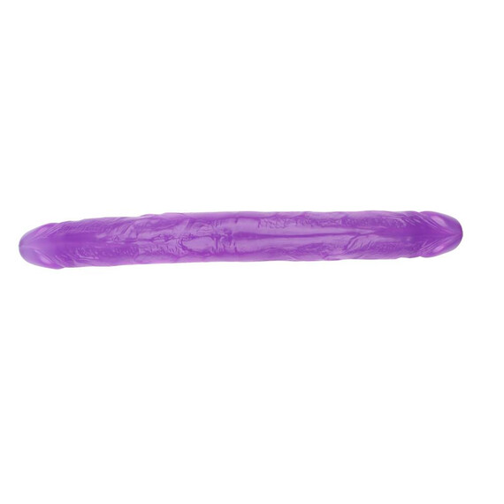 Двойно лилаво дилдо Dildo Purple 32,5см  Двойни дилда