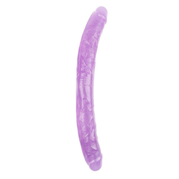 Двойно лилаво дилдо Dildo Purple 46см  Двойни дилда