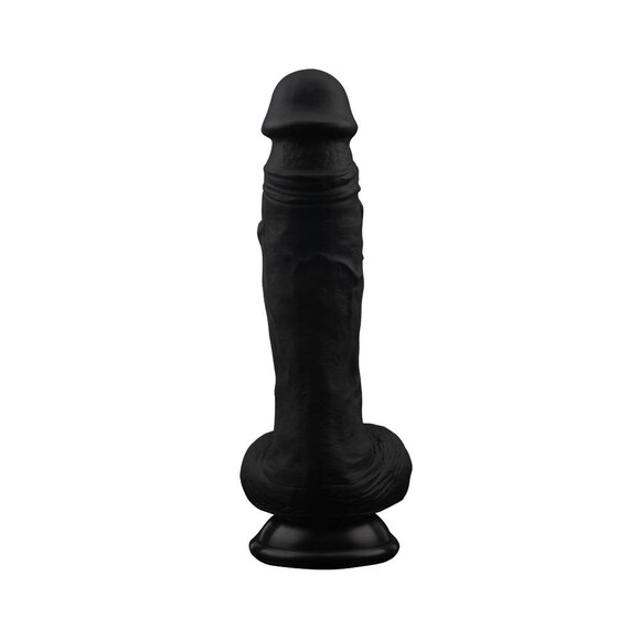 Дилдо с тестиси Digger Black  Класически дилда Дилдо с тестиси Digger Black  Класически дилда