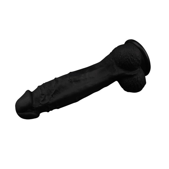 Дилдо с тестиси Digger Black  Класически дилда Дилдо с тестиси Digger Black  Класически дилда