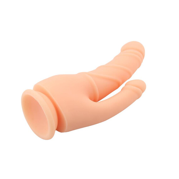 Двойно дилдо Stripper Flesh  Двойни дилда