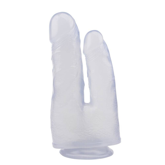 ПРОЗРАЧНО ДИЛДО 7.9 INCH DILDO CLEAR  Двойни дилда