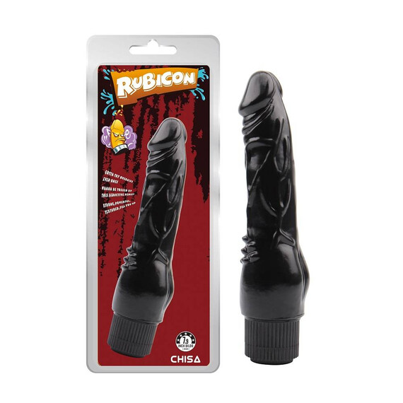 Вибратор Vibrating Naughty Cock Black  Реалистични вибратори
