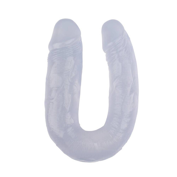 Двойно дилдо 14 Inch Dildo прозрачно  Двойни дилда