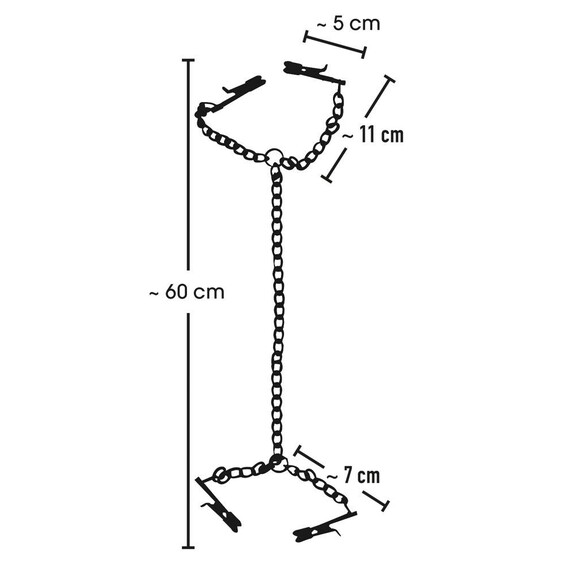 Щипки за зърна и клитор  Аксесоари за жени
