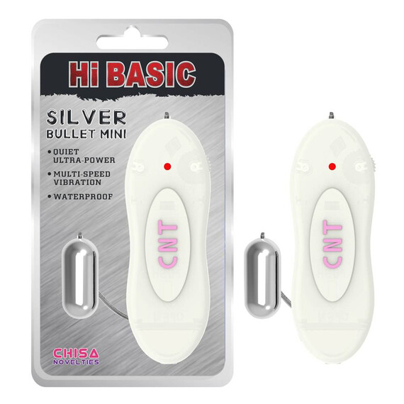 Булит Silver Bullet Mini White  Вибро-стимулатори