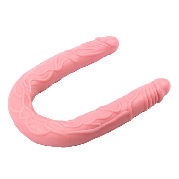 Двойно дилдо Jelly Flexible Double Dong-Flesh  Двойни дилда