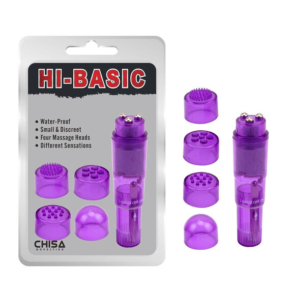 Мини вибро-масажор THE ULTIMATE MINI-MASSAGER Purple  Вибро-стимулатори