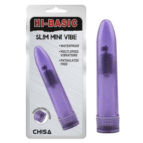 Вибратор Slim Mini Vibe-Purple  Класически вибратори Вибратор Slim Mini Vibe-Purple  Класически вибратори