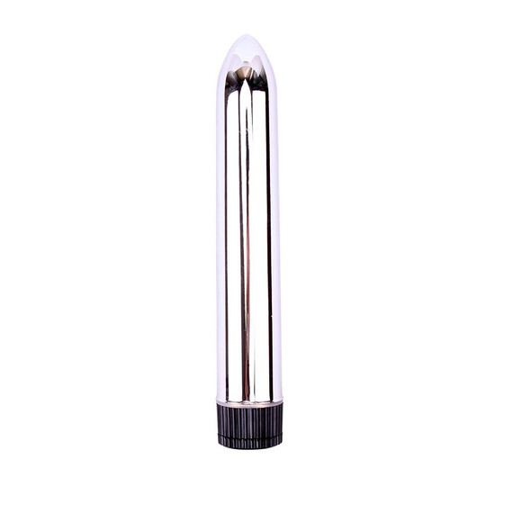 Класически сребрист вибратор Slimline Vibe  Класически вибратори
