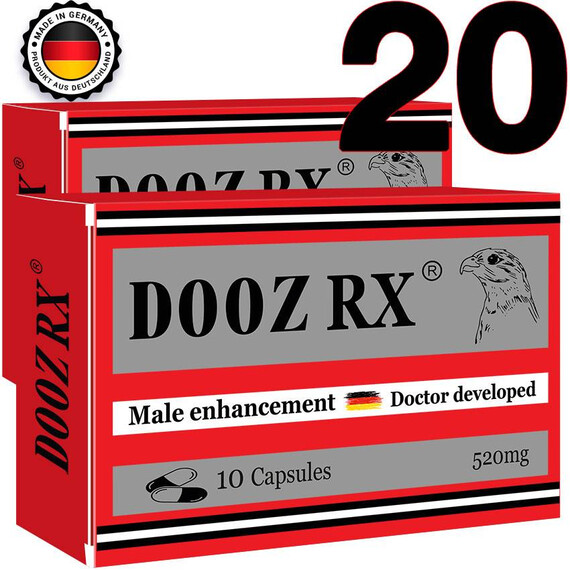 DOOZ Rx 20 капсули за силна ерекция  Ерекция
