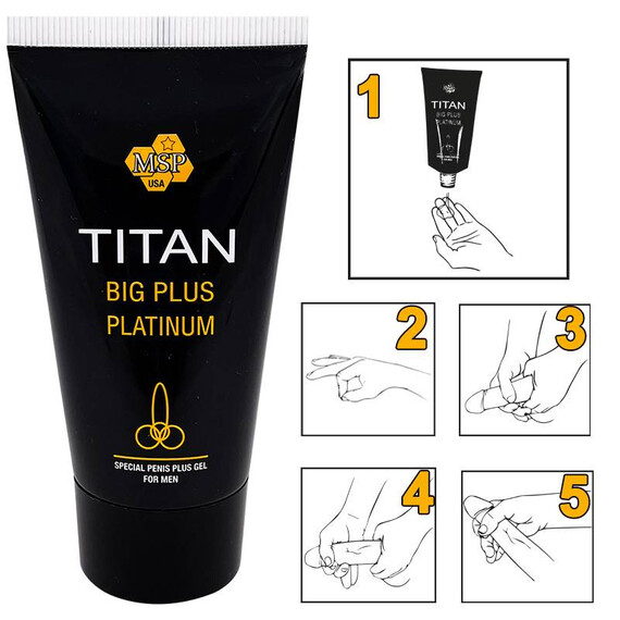 TITAN XXL ПРОМО Titan Gel + Titan Pills капсули за Уголемяване на пениса  Уголемяване на пениса