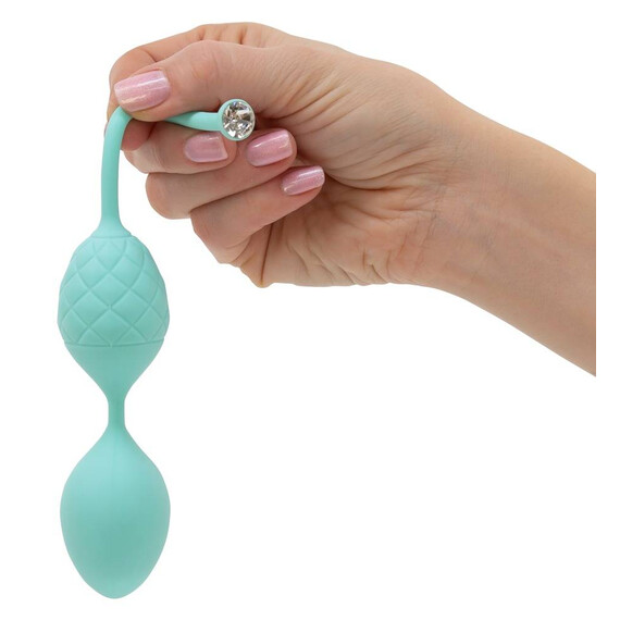Луксозни вагинални топчета Pillow Talk Frisky Turquoise  Вагинални Топчета Луксозни вагинални топчета Pillow Talk Frisky Turquoise  Вагинални Топчета