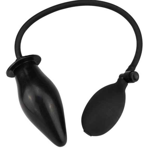 Надуваем анален раширител Elite Butt Plug Black  Анални разширители