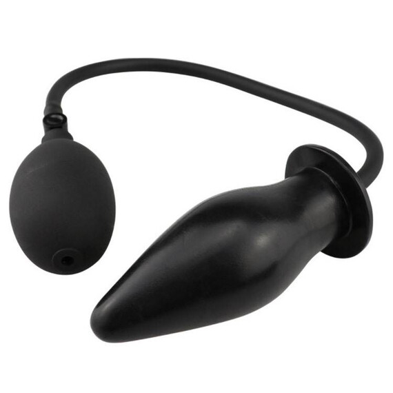 Надуваем анален раширител Elite Butt Plug Black  Анални разширители