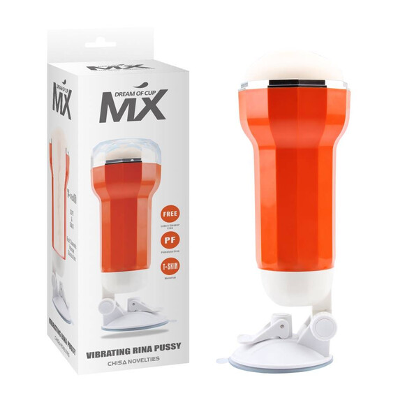 Мастурбатор с вибрация MX Dream Cup Vibratin Rina Pussy  Вагини