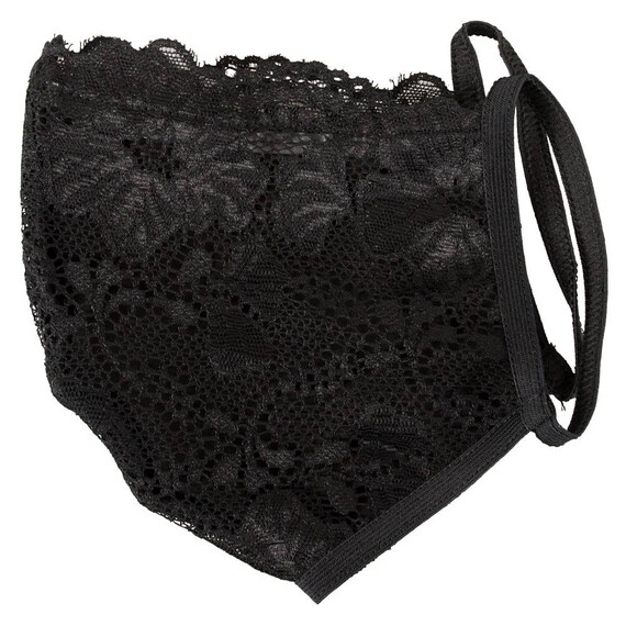 Черна дантелена маска  Маски