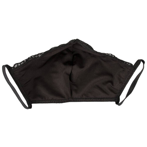 Черна дантелена маска  Маски